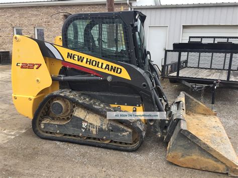 new holland c227 track loader|new holland c 227 skid steer.